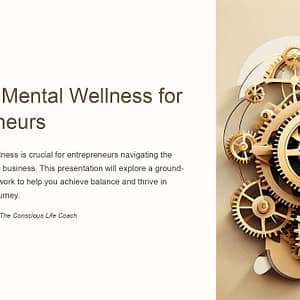 Balance: Mental Wellness For Enterpreneurs
